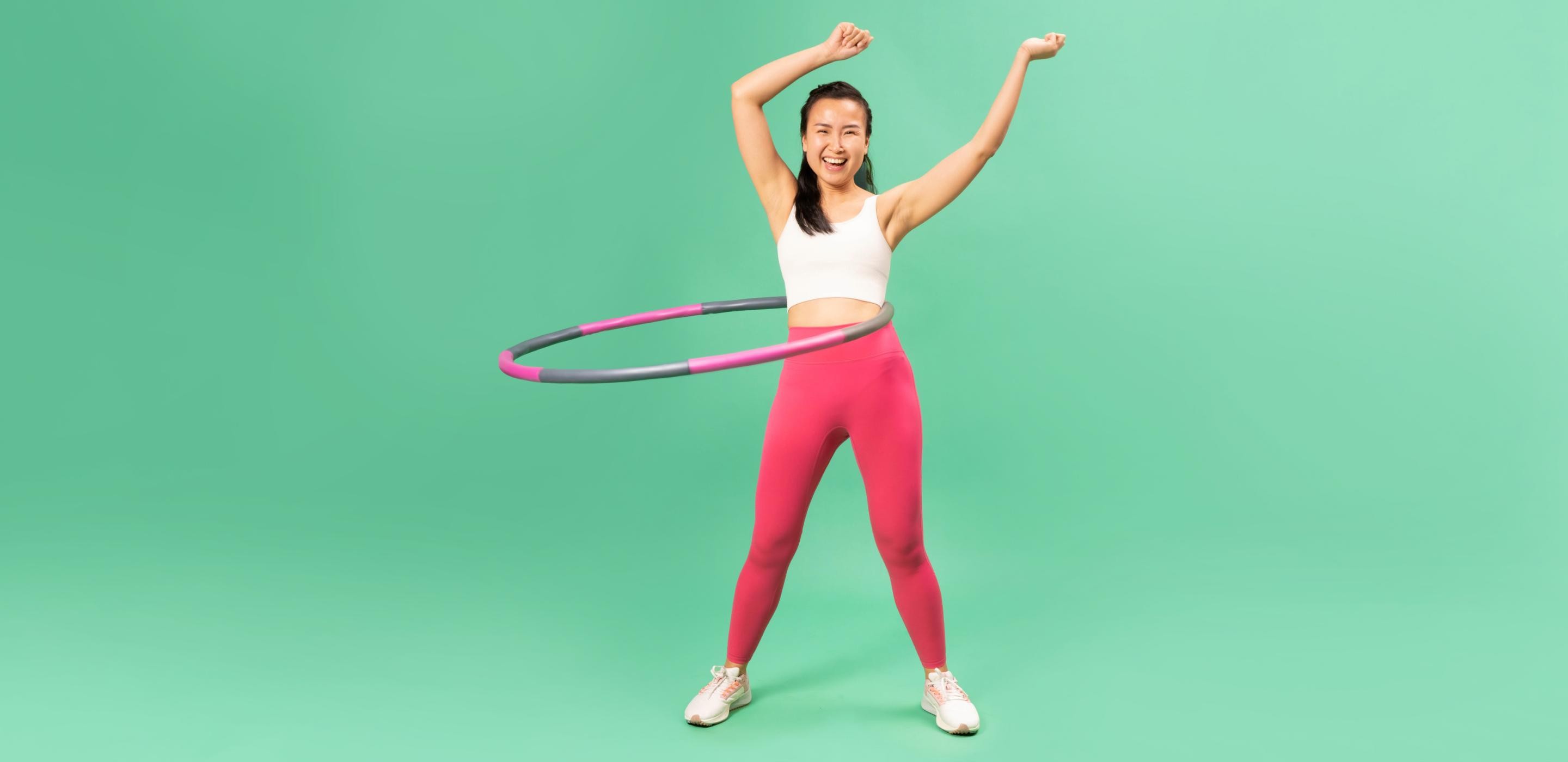 Hula Hoop Regolabile 7 Pezzi - Diametro 51cm, Plastica, Per Fitness E Dimagrimento - Foto 7